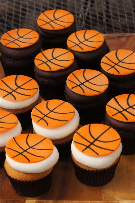 Basketball Cupcakes Basketball Cupcakes Football Cupcake Cakes New