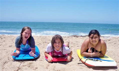 Huntington Beach Girl Scout Troop Beach Day