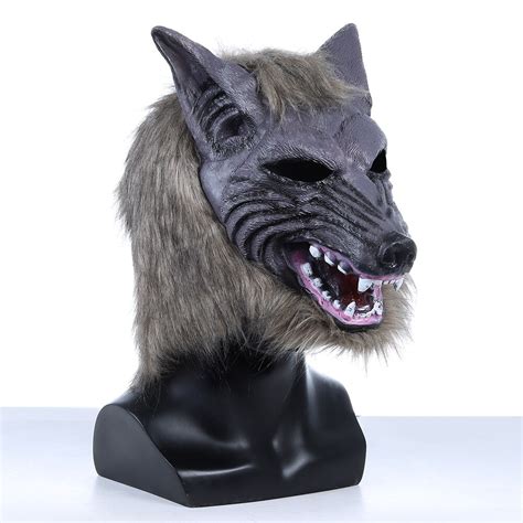 Anime Werewolf Masks Animal Wolf Realistic Cosplay Latex Masques