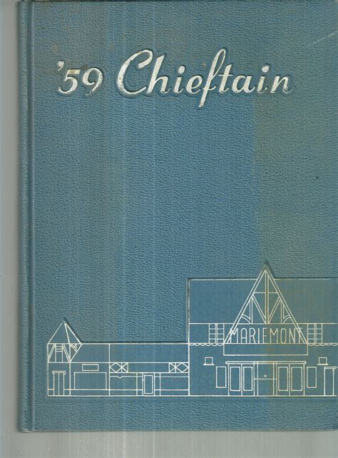 1959 Mariemont High School Yearbook Mariemont Ohio Ebay