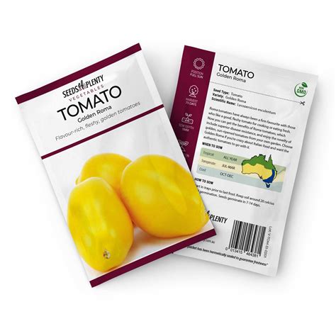 Tomato Golden Roma Buy Online At Seeds Of Plenty Seeds Of Plenty