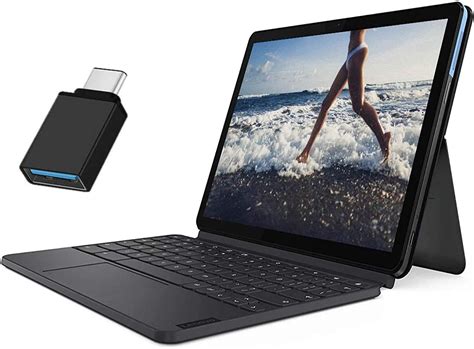 Lenovo Chromebook Duet 2 En 1 Tablet I 10 1 Fhd 1920 X 1200 Ips Pantalla Táctil I Mediatek