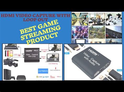 No, you can't broadcast that yet (or edit it with the included. Best and cheap HDMI video capture card with passthrough, review, unboxing and working - YouTube