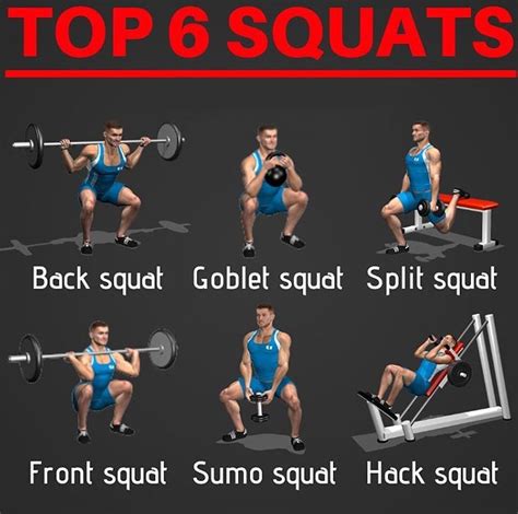 Top Squats Exercises Guide