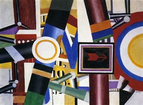 The Level Crossing Final State 1919 Fernand Leger