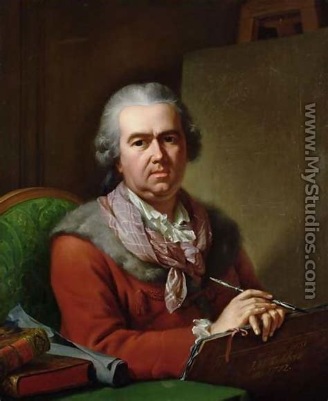 Self Portrait In Old Age 1782 Johann Heinrich The Elder Tischbein
