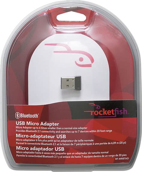 Best Buy Rocketfish Micro Bluetooth Usb Adapter Multi Rf Mrbtad
