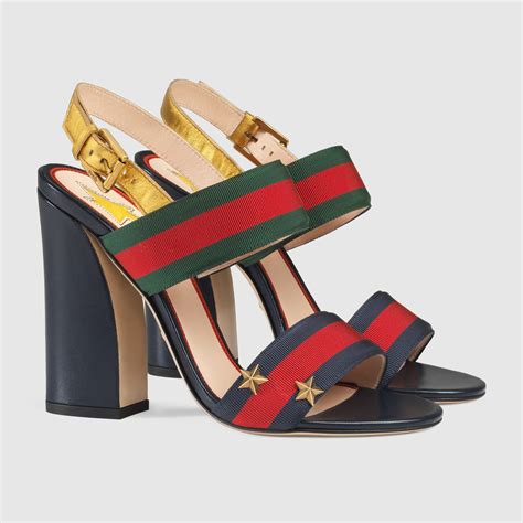 Grosgrain Web Sandal Gucci Womens Sandals 432046h5qg08466