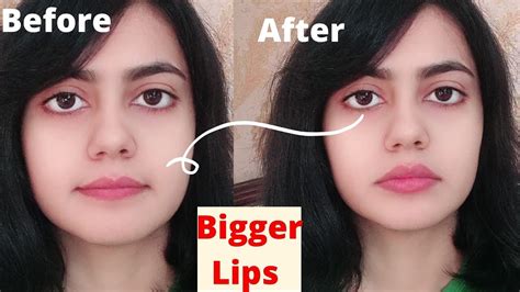 how to get plump lips bigger lips fuller lips naturally and permanently live results in 3