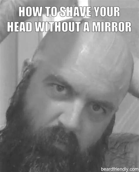 How To Shave Your Head In The Shower Without A Mirror Shaving Your