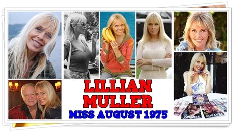 The Centerfolder Lillian Muller Playboy Playmate August