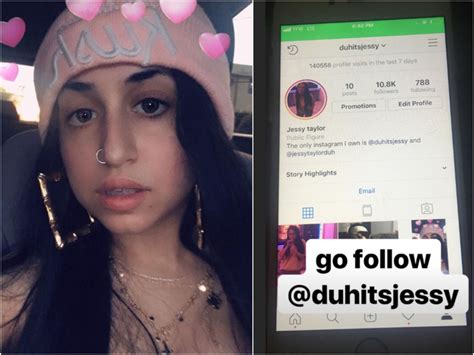 Controversial Influencer Jessy Taylors Instagram Account Deleted In