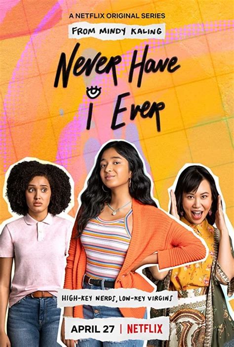Yo nunca (título original en inglés, never have i ever) es una serie de comedia dramática de televisión web estadounidense que se estrenó el 27 de abril de 2020 en la plataforma de streaming netflix. Yo nunca. Serie TV - FormulaTV