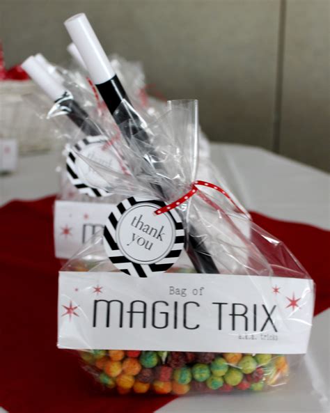 Magic Birthday Party Favors Magic Wand And Trix Cereal Printables By