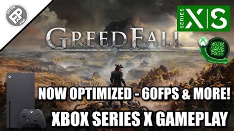 Greedfall Xbox Series X Gameplay 60fps Youtube