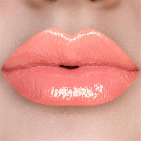 Ellamila Strapless Sheer Peach Pink Liquid Glossy Lipstick Vegan