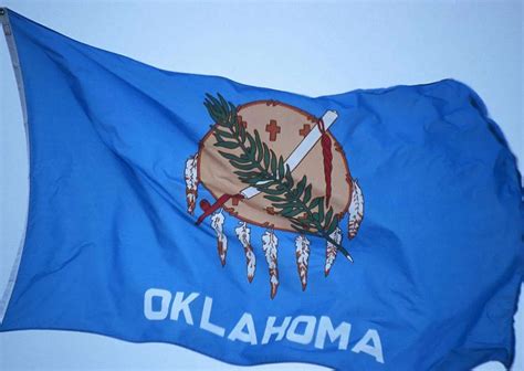Oklahoma State Flags Nylon And Polyester 2 X 3 To 5 X 8 Us Flag