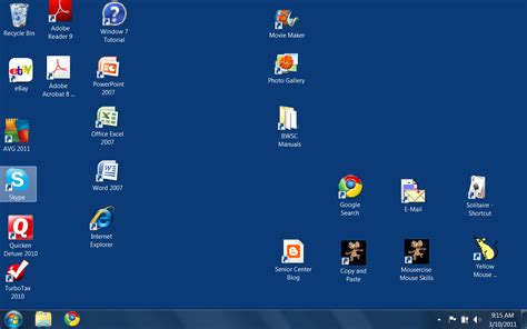 Computer Icon On Desktop