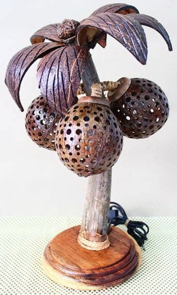 Craft Of Coconut Shell Material Unique And Creative Idola Indonesia
