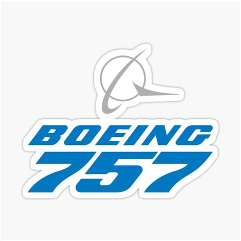Boeing 757 Stickers Redbubble