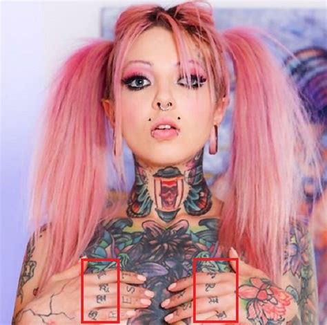 Sydnee Vicious Tattoos Their Meanings Body Art Guru