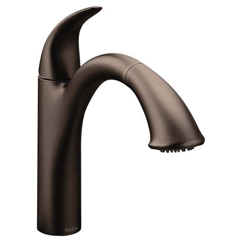 A wall mount faucet with colonial hacienda design was created with attractive finishes. Shop Moen Camerist Oil-Rubbed Bronze 1-Handle Pull-Out ...