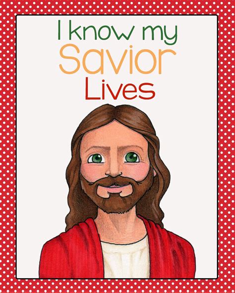 A Pocket Full Of Lds Prints 2015 Primary Theme Freebies I Know My