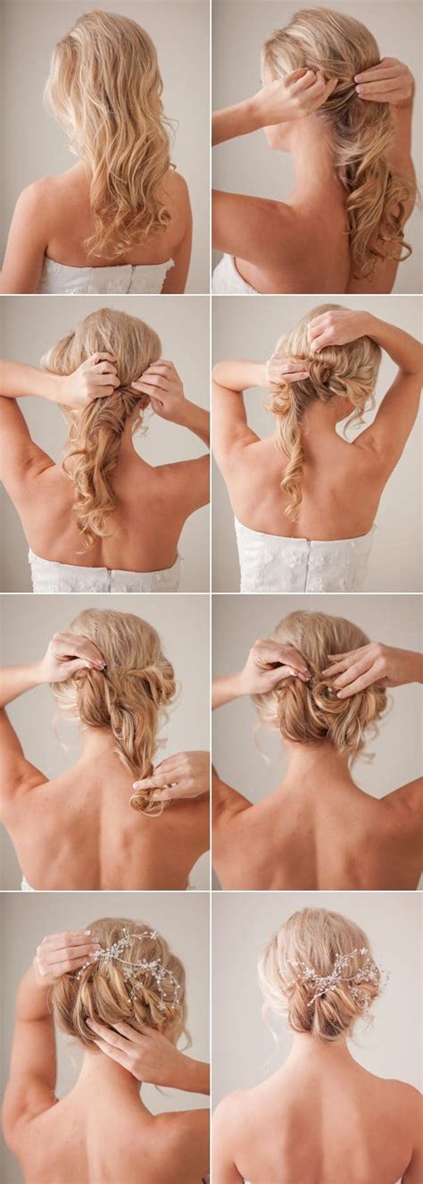 Updos are the most commonly seen hairstyle in a formal occasion, as well as for proms and parties. 17 Quick And Easy DIY Hairstyle Tutorials - ALL FOR ...