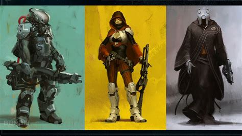 Destiny Info Overload Classes Environments Races Showcased In