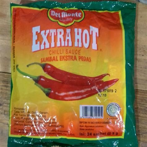 Jual Delmonte Saus Extra Hot Sachet 24s Sambal Extra Pedas Di Lapak Frozennfoods Bukalapak