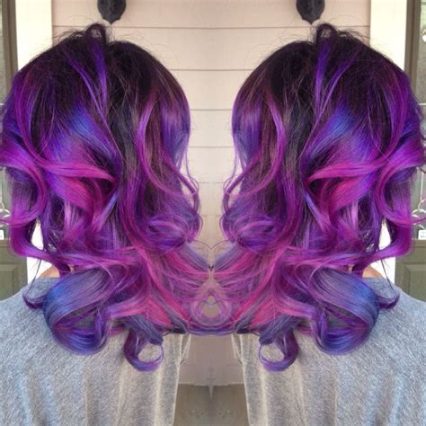 Pravana Vivids Purple Violet Wild Orchid Magenta And Blue In A Lovely
