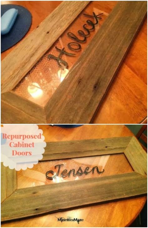 They have so much potential to be full of style and charm while still being functional. 25 DIY Projects Made From Old Cabinet Doors - It's Time To ...