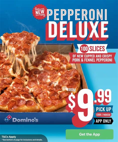 News Dominos Pepperoni Deluxe Pizza Frugal Feeds