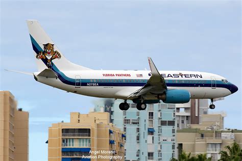 Eastern Airlines Boeing 737 7l9 N278ea At Tjsj Flickr