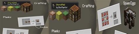 Uncrafted Mod 11441122 Craft Anything In The Game For Minecraft