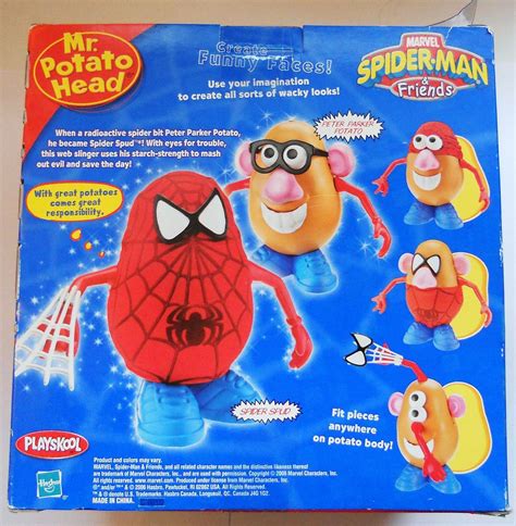 Mr Potato Head Spider Man Spider Spud Playskool 2006