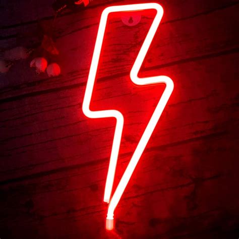 Red Neon Lightning Bolt In 2021 Red Aesthetic Red Aesthetic Grunge