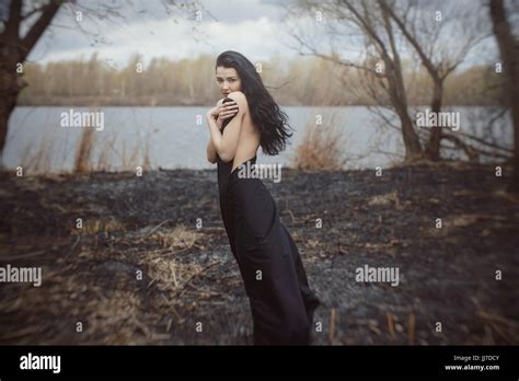 People And Dying Nature Ecology Concept Stock Photo Alamy