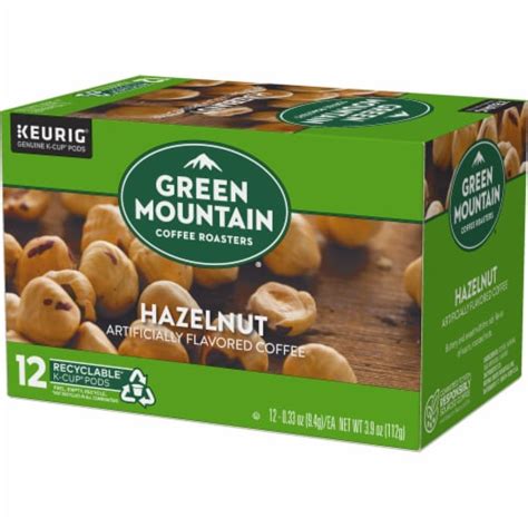 Green Mountain Coffee Roasters Light Roast Hazelnut K Cup Coffee Pods