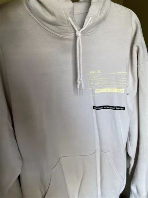 Travis Scott Hoodie Cactus Jack X Playstation Ps5 Pullover Missing Tags