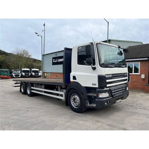 Daf Cf 85 360 6x2 Flatbed 2007 Commercial Vehicles From Cj Leonard