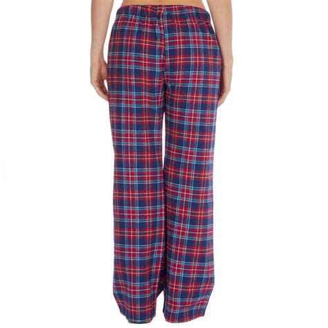 Ladies Checked Tartan Flannel Pyjama Pants Trousers Bottoms Long Cotton Pjs S Xl Ebay