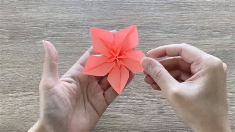Origami Origami Flower Paper Flower 🌺 Youtube
