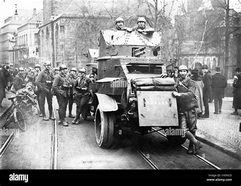 Ruhr Occupation By French Troops In 1923 Stock Photo Alamy