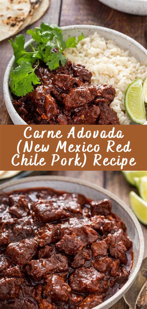 carne adovada new mexico red chile pork recipe cheff recipes