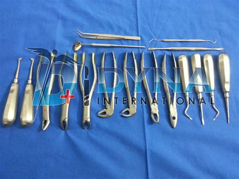 German Premium Set Of Pcs Oral Dental Surgery Extracting Elevators Forceps Instrument Kit Set