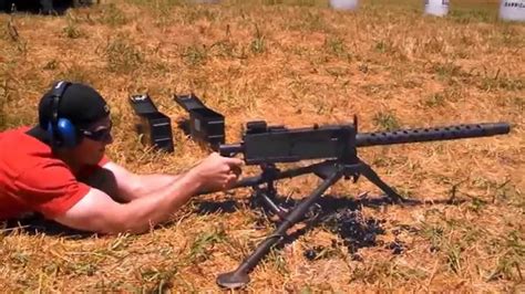 Browning M1919a4 Full Auto Machine Gun Belt Fed Youtube
