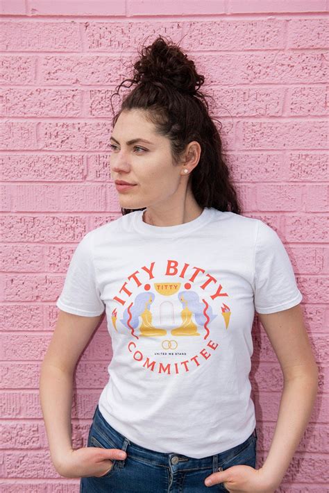 Itty Bitty Committee Tee Breast Implant Illness Shirt Etsy