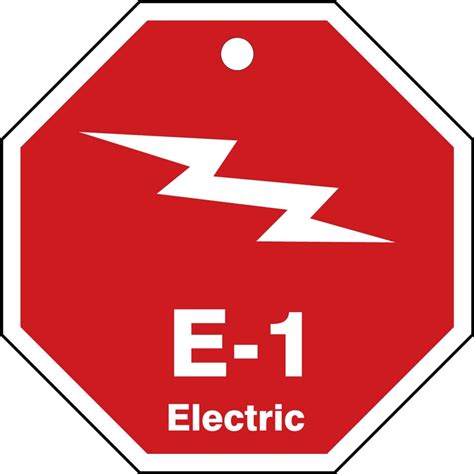 E Electric Energy Source Shapeid Tag Tdk