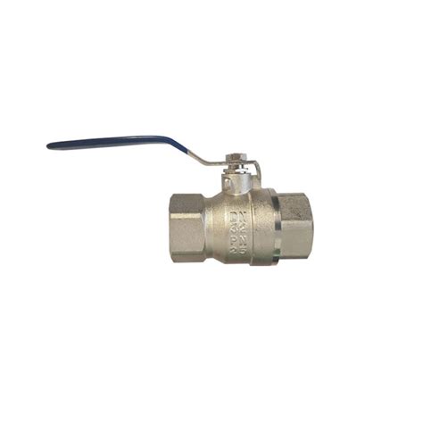 Brass Body Nickel Plated Ball Valves Female Bsp Teflon Seals With Stainless Steel Handles